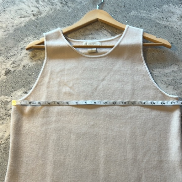 ON SALE!! CYNTHIA ROWLEY Cream Knit Fabric Dress $4.99 shipping - Picture 7 of 8